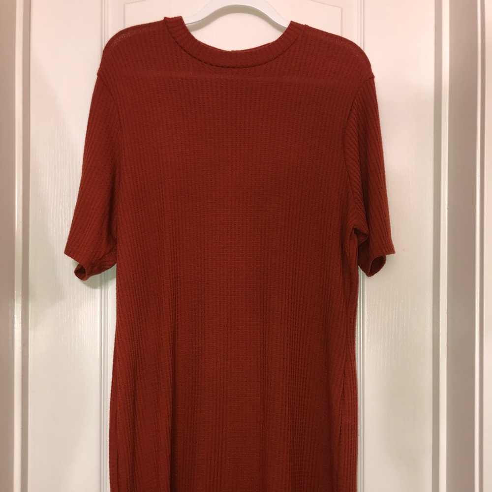 Orange Body-con Dress